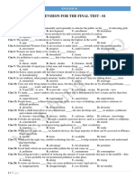 E10 - Revision For The Final Test - 01: Year