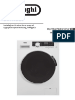 Installation / Instructions Manual 8kg / 6kg Washer Dryer: GB GR