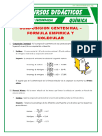 Composicion Empirica y Molecular