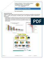 Economia Politica - 6° C - Esp. Ciencias Sociales - Comercio Internacional