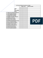 Lista Oficial de Asistencia