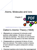 Atoms, Molecules and Ions