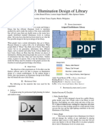 Experiment 3: Illumination Design of Library