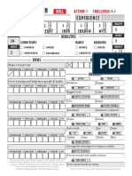 Ironsworn Character Sheet Fillable