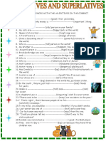 Comparatives and Superlatives Grammar Drills 76513