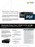 Rectiverter Power Core 110VDC 6kVA 1ph MB (DS - CIOR0405110.DS3 - 1 - 1) - 1