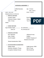 Antenatal Assessment Form 7