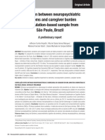 Correlation Between Neuropsychiatric