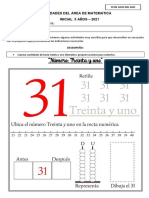 FICHAS DE MATEMÁTICA 5 AÑOS 19, 20, 22 y 23 DE JULIO DEL 2021