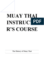 Muay Thai Instructor's Course