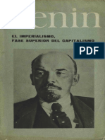 V. I. Lenin - El Imperialismo, Fase Superior Del Capitalismo-Progreso (1966)