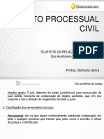 Dos Auxiliares Da Justiça - Parte 1