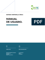 Manual Ventanilla Unica