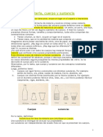 Trabajo Práctico Nº3 Materia, Cuerpo, Sustancia