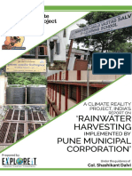 Rain Water Harvesting Report - Pune