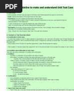 Template - Unit Test Case