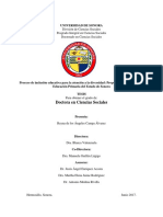 Doctora en Ciencias Sociales: Universidad de Sonora