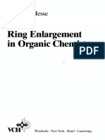 Manfred Hesse - Ring Enlargement in Organic Chemistry (1991, VCH)