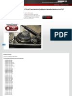 123 107 126 201 124 722.3x and 722.4x Transmission Modulator Valve Installation Inst PDF Download