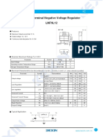 SMD Type IC: Three-Terminal Negative Voltage Regulator LM79L12