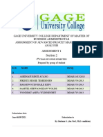 Final Feasiblity Study For Production of Vegetables and Fruits