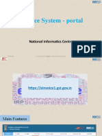 E-Invoice System - Portal: National Informatics Centre