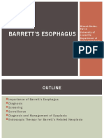 Barrett'S Esophagus: Minesh Mehta, PGY-4 University of Louisville Department of Gastroenterology