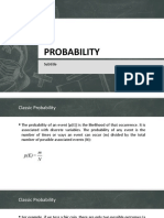 Probability and Probability Distribution