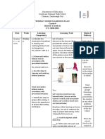 Weekly Home Learning Plan Grade 9 Quarter 1 (Week 2) S.Y.:2020-2021 Date Week Learning Competency Learning Task Mode of Delivery Week 2