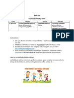 Guía 1 1°B Ed. Fisica Marzo