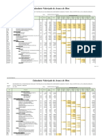 Calendario Valorizado