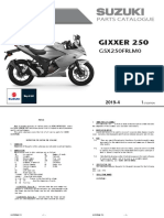 Gixxer 250: Parts Catalogue