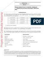 NBR 16775 - PROJETO - 2019 - Estruturas de Aço, Estruturas Mistas de Aço e Concreto, Coberturas