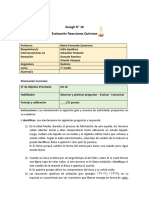 Guía Química Equilibrio Químico