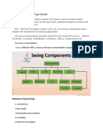 JAVA Swing: A Set of Gui Classes