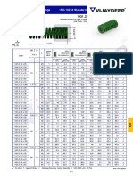 Rectangular Wire Die Springs ISO-10243 Standard: Green Colour Light Load