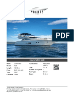 19.76m Dominator 62S 2007 CR Yachts Invest 3