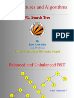 Data Structures and Algorithms: AVL Search Tree