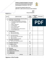 Community Evaluation Form