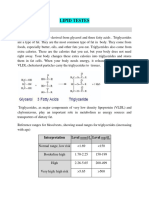 Biochemistry "Lipids Test"