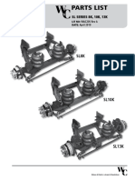 Parts List: SL Series 8K, 10K, 13K