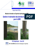 Gestion Donnees Hydro