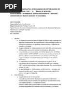 Tutela Contra Particualres - Derecho Al Acceso Al Sistema Financiero Vs Autonomía de La Voluntad Del Sector