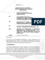 INFORME DE MODIFICACION PRESUPUESTARIA INTRA 2021 Cgo