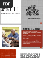 Unidad I Biología, Epidemiología y Sociología Del Envejecimiento