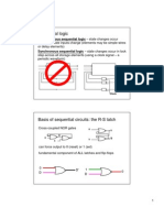 Asynchronous Sequential Logic - State Changes Occur