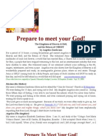 Prepare To Meet Your God!: The Kingdoms of Heaven & Hell, and The Return of CHRIST by Angelica Zambrano