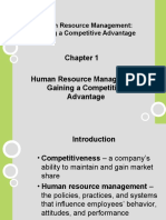 Human Resource Management: Gaining A Competitive Advantage