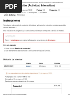 (M4-E1) Evaluación (Actividad Interactiva) - R.19 - GESTIÓN DE PREVENCIÓN Y RIESGOS LABORALES