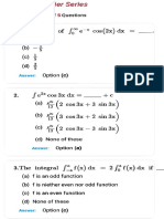 MCQ of Fourier Series